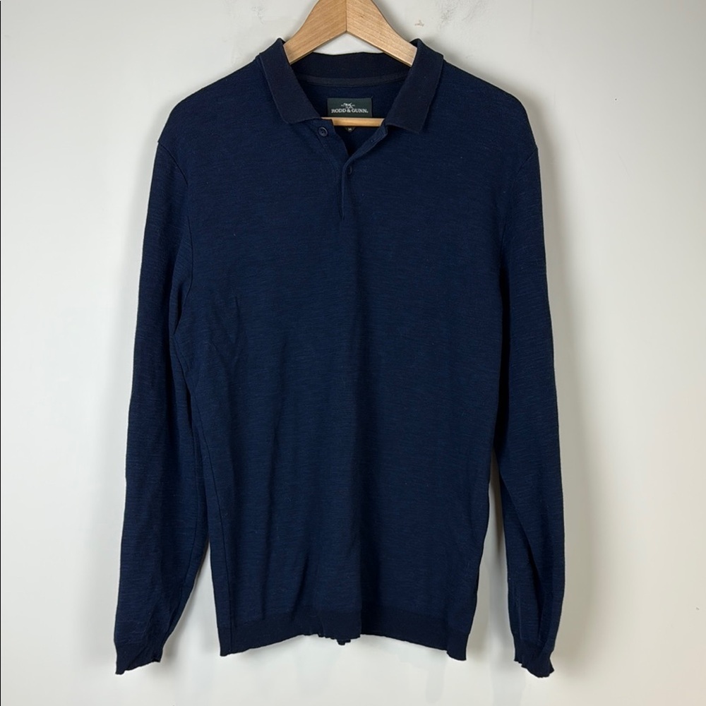 Rodd & Gunn Blue Polo Shirt Classic Style Size Medium